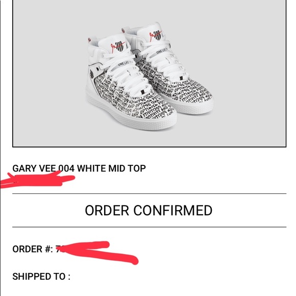 🔥NEW k-SWISS GARY VEE 004 HI TOPS SHOES SNEAKERS - Picture 2 of 8